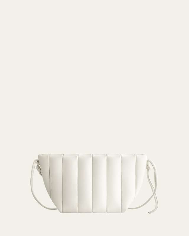 Boulevard Padded Leather Crossbody Bag